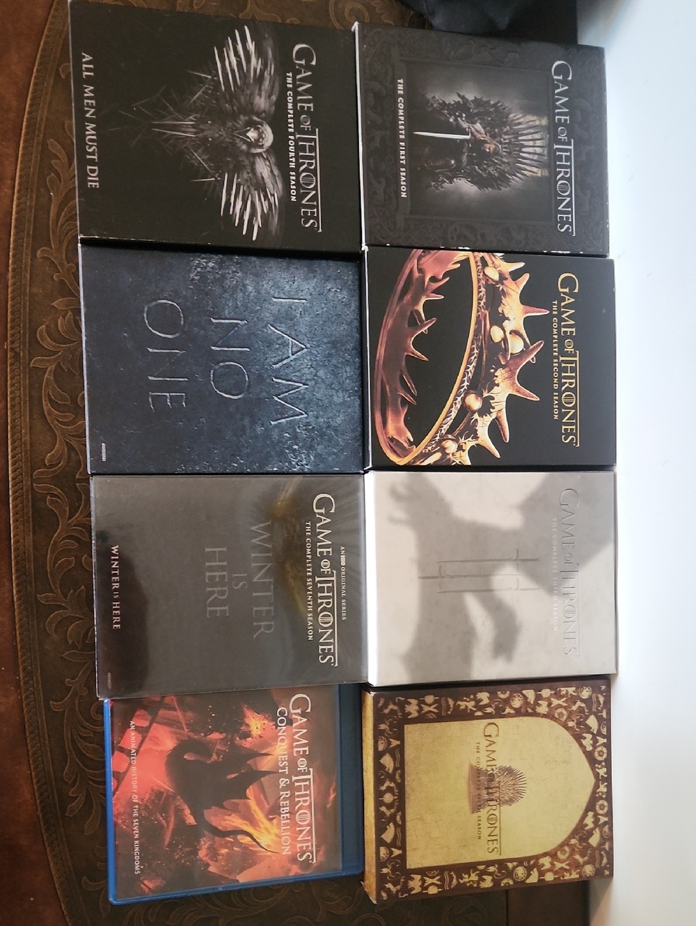 Game of Thrones 7 Seasons Blu‑ray Box Sets And Conquest & Rebellion